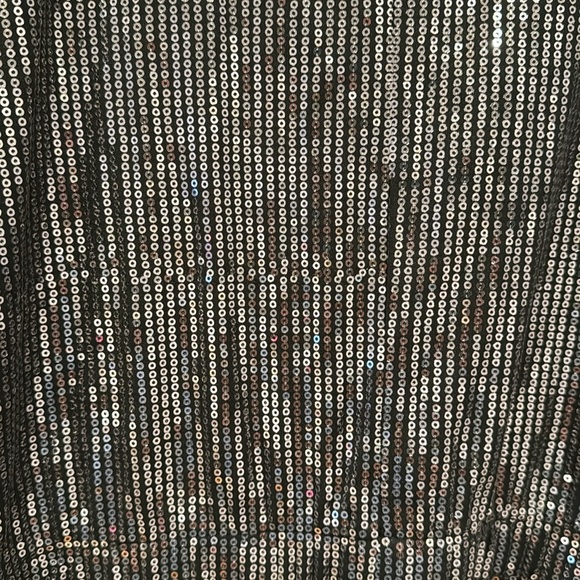 New Look Curves sequin wrap peplum top size 20 - Picture 6 of 8